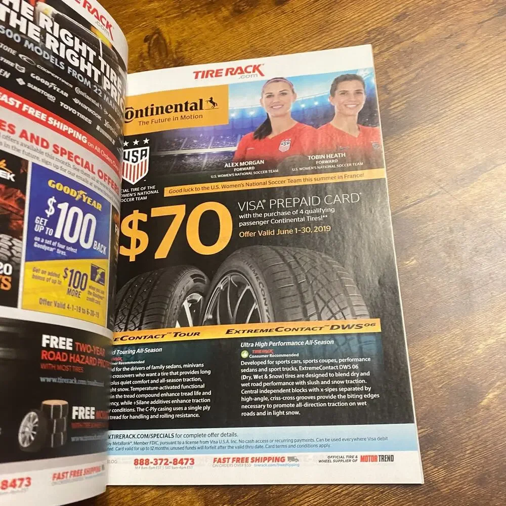 MOTOR TREND MAGAZINE-------JULY 2019